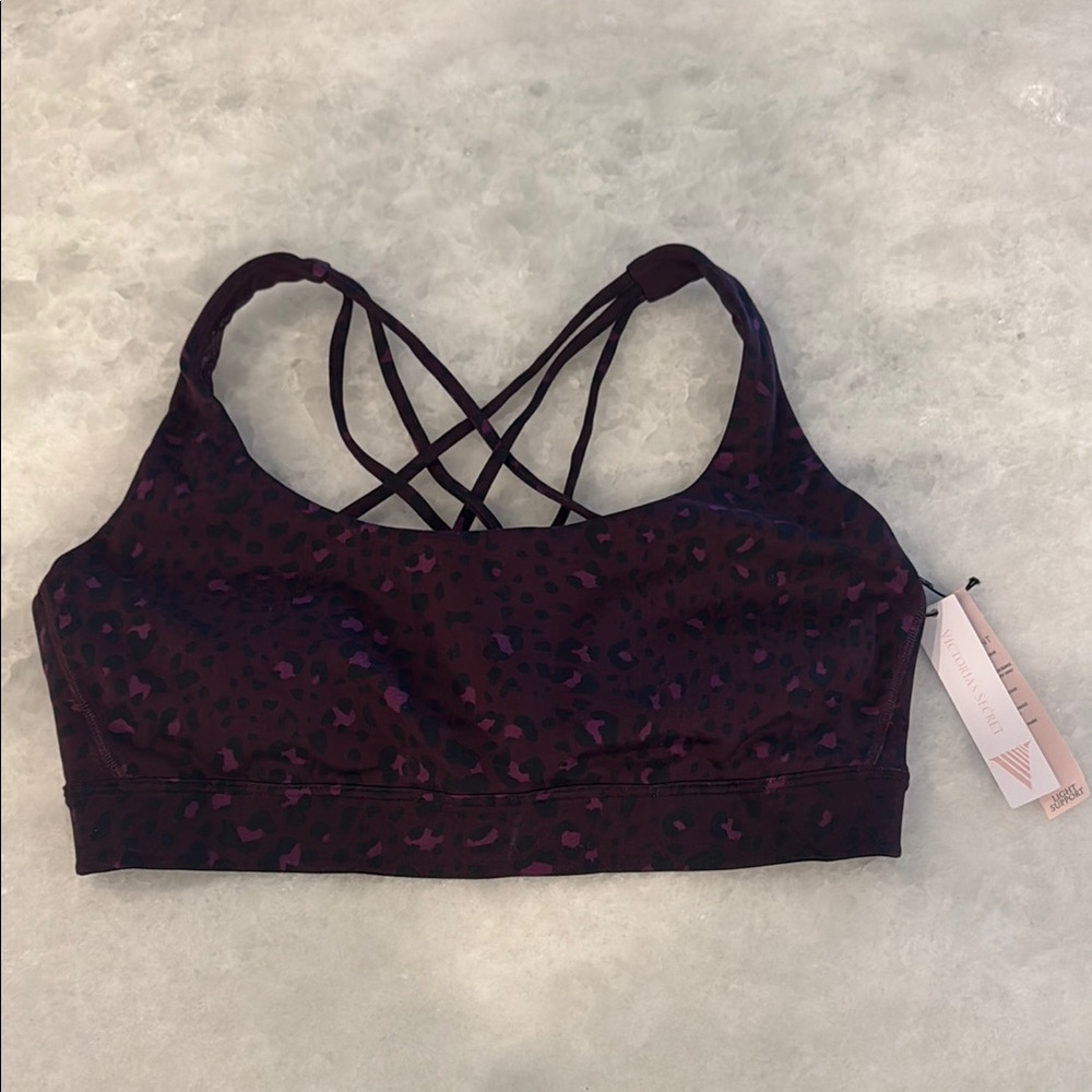 Victoria's Secret Purple Strappy Sports Bra